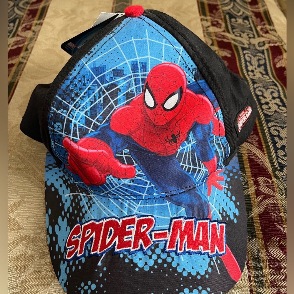 Spider-Man hat.  Adjustable